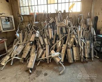 Lotto marmitte terminali scarichi silenziatori