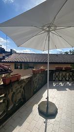 Ombrellone Ikea Joggeso con base