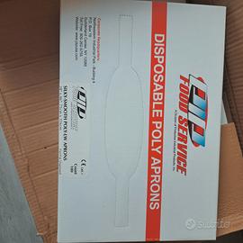 grembiuli in plastica 