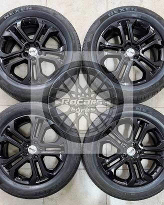 Cerchi 18 neri e pneumatici Jeep Renegade Compass