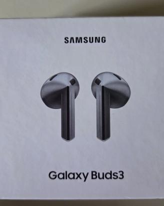 CUFFIE SAMSUNG BUDS 3 - NERO  nuove