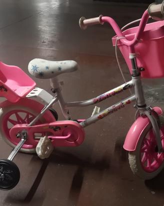 Bicicletta bambini con rotelline