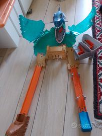 WHEELS SHARK BEACH BATTLE PLAY SET pista squalo