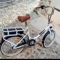 bicicletta elettrica e Ike Nilox pieghevoe