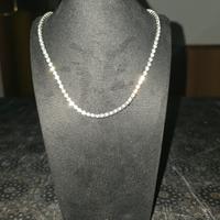 Collana Tennis Diamantata Unisex - 50 cm - 4mm 