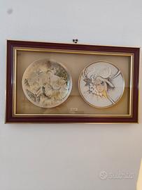 piatti da collezione incorniciati. CollezioNicasio