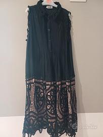 Abito Moschino donna seta e cotone taglia 44