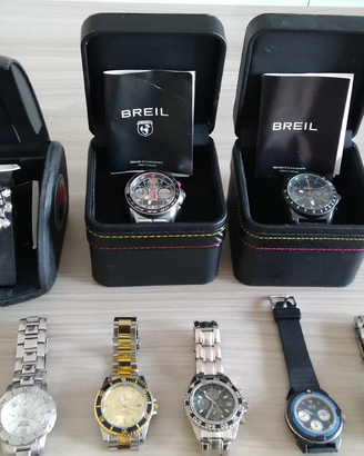 Orologi vari, più 2 modelli Breil Abarth
