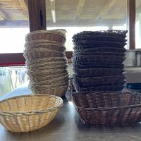 Cestini di paglia