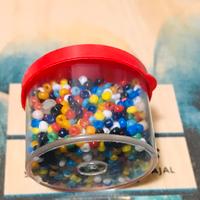 Perline colorate bracciali/collane