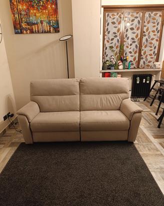 Divano Federici Sofà 3 posti Movimento Relax