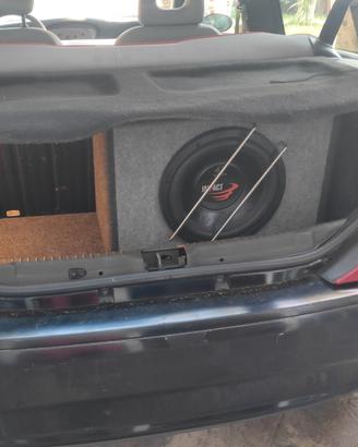 subwoofer impact bass machine (impact 4712-44)