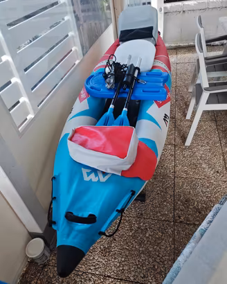Nuovissimo kajak e motore elettrico Kahe 