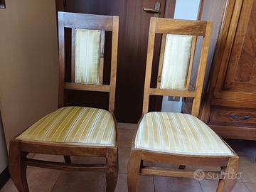 2 sedie da camera fine anni 20