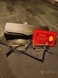 Occhiali cartier rimless