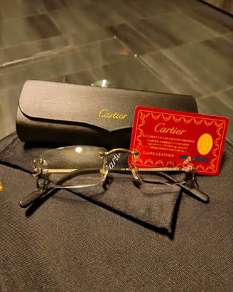 Occhiali cartier rimless