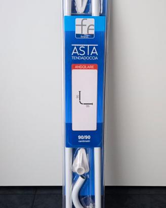 Bastone angolare per tenda doccia