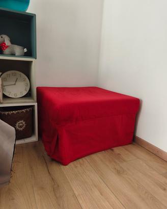 Pouf letto pieghevole reversibile - come nuovo