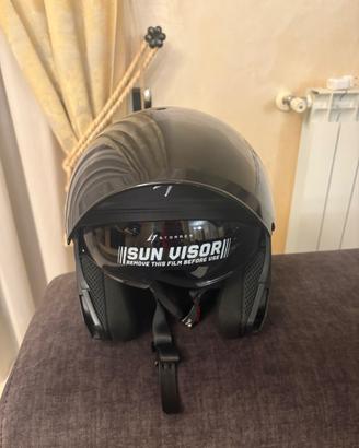 casco usato una volta ancora con pellicole