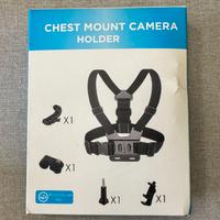 Pettorina CHEST MOUNT x Action Camera + accessori