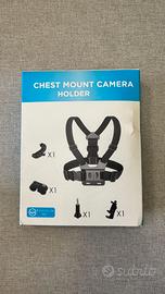 Pettorina CHEST MOUNT x Action Camera + accessori