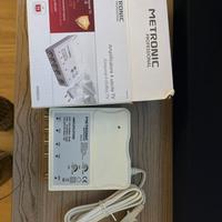 Amplificatore tv metronic 4 uscite