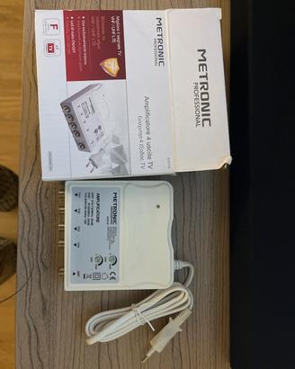 Amplificatore tv metronic 4 uscite