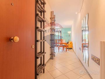 Coppia di Librerie Divisorie Terra-Cielo in Legno 