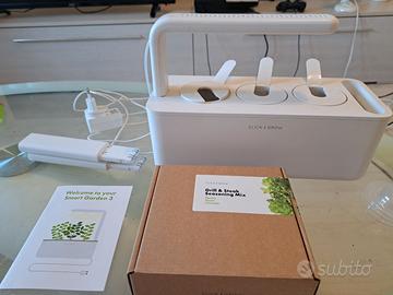 Click and grow impianto idroponico + 3 capsule