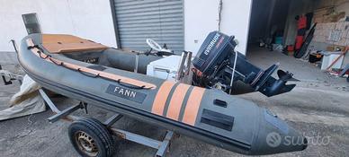 gommone da pesca 390