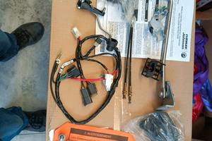 Kit comandi per Suzuki/Johnson 25 4 tempi a V Desc