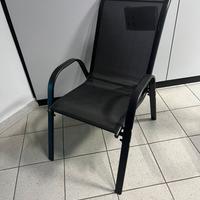 Sedie In Acciaio Impilabili Schienale Alto