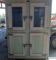 Frigorifero vintage verde acqua a 4 porte