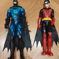 Action figure Batman e Robin (circa 25 cm)