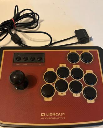 Lioncast Arcade Fighting Stick PC PS2 PS3 USB