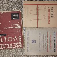 Elettrotecnica libri vecchi anni 50