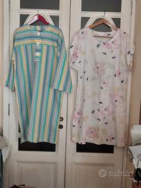 N. 2 abiti estivi a fantas tg46-48 e tg50(€ 5 cad)