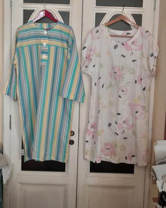 N. 2 abiti estivi a fantas tg46-48 e tg50(€ 5 cad)