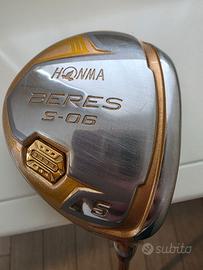 Mazza Golf HONMA Beres Uomo Legno 5 W Fairways