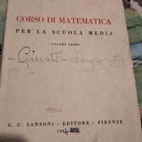 corso di matematica per la scuola media 