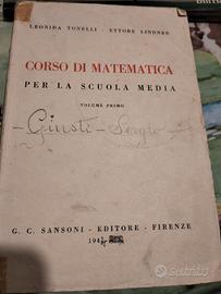 corso di matematica per la scuola media 