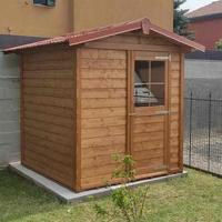 Casetta legno 2x2 con trasporto e montaggio