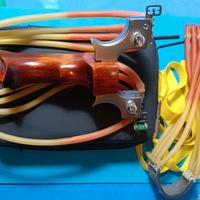 fionda alta potenza e dispositivo sgancio 