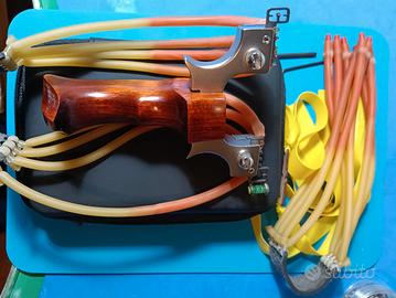 fionda alta potenza e dispositivo sgancio 