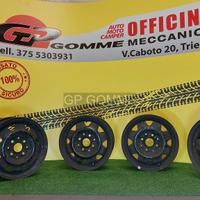 4 Cerchi Ferro 14 pollici Volkswagen