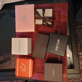 scatole vuote Michael kors Damiano g.v ecc