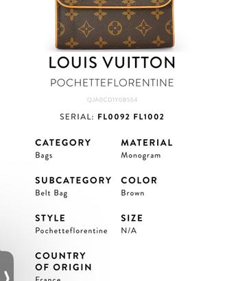 Louis Vuitton Pochette  Monogram originale