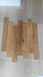Listello Parquet Rovere posa dritta o spina