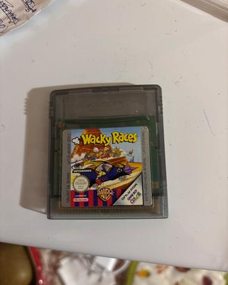 Gioco gameboy Wacky Races originale
