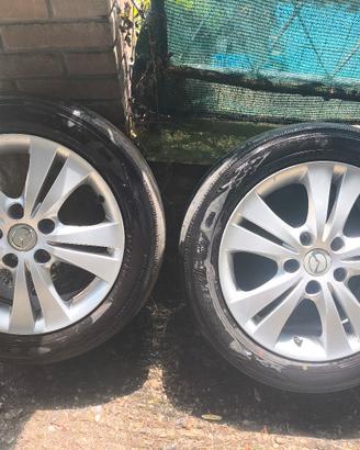 Cerchi lega 16" pollici Mazda 6 5 fori PCD 114.3